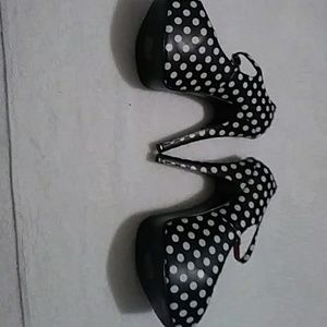 High heels have small scuff on back of heel.Very g